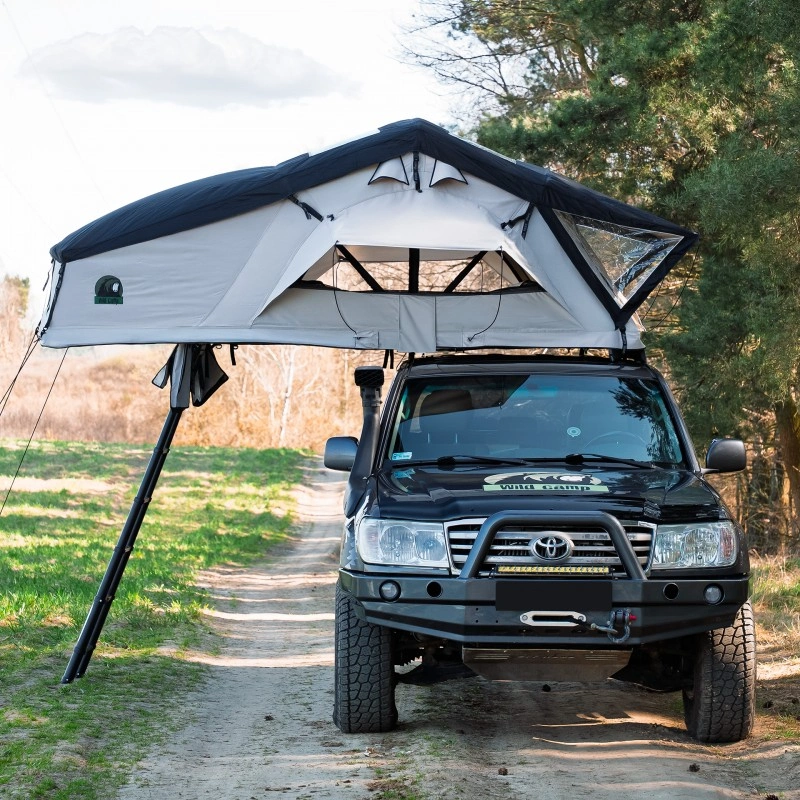 Taktelt Wild Camp Missisipi II 160 grå │ Softshell - myk softcover - 3-4 personer – bilde 2