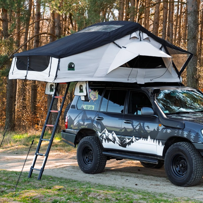 Taktelt Wild Camp Missisipi II 180 grå │ Softshell - myk softcover - 4-5 personer