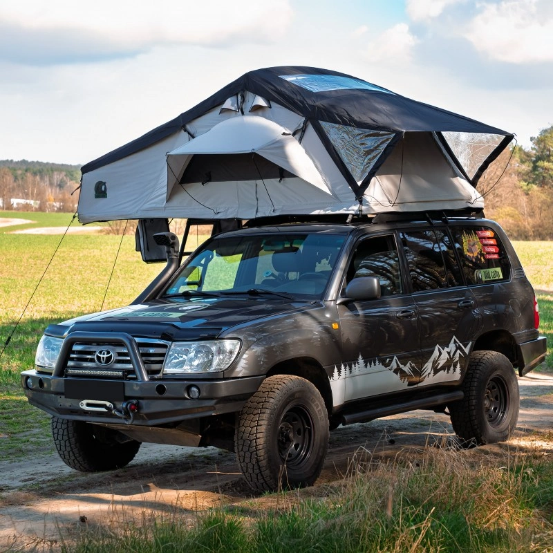 Taktelt Wild Camp Missisipi II 180 grå │ Softshell - myk softcover - 4-5 personer – bilde 10