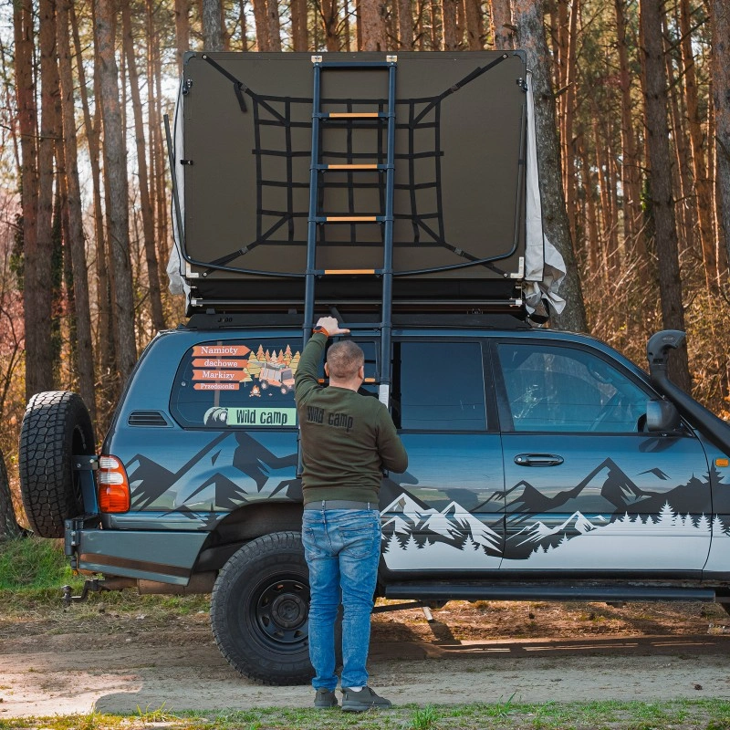 Taktelt Wild Camp Missisipi II 180 grå │ Softshell - myk softcover - 4-5 personer – bilde 17