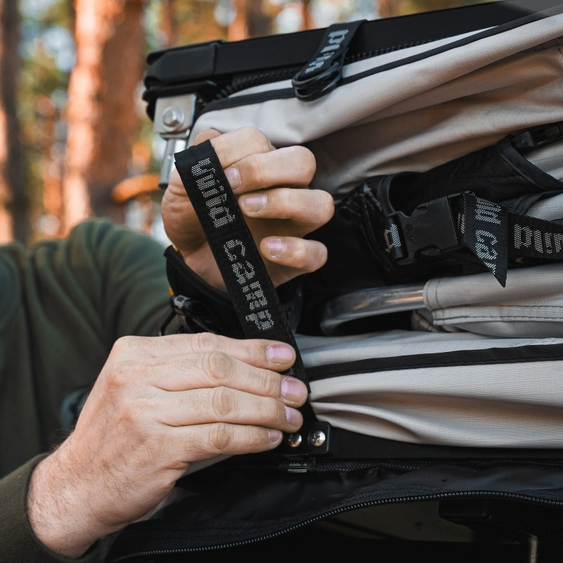 Taktelt Wild Camp Missisipi II 180 grå │ Softshell - myk softcover - 4-5 personer – bilde 20
