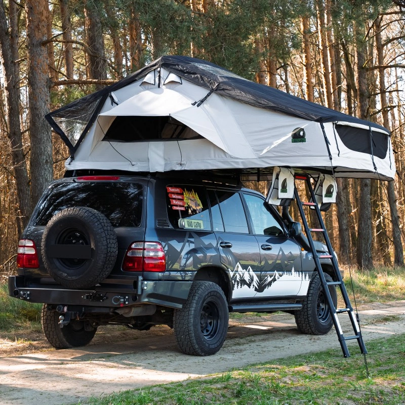 Taktelt Wild Camp Missisipi II 180 grå │ Softshell - myk softcover - 4-5 personer – bilde 8