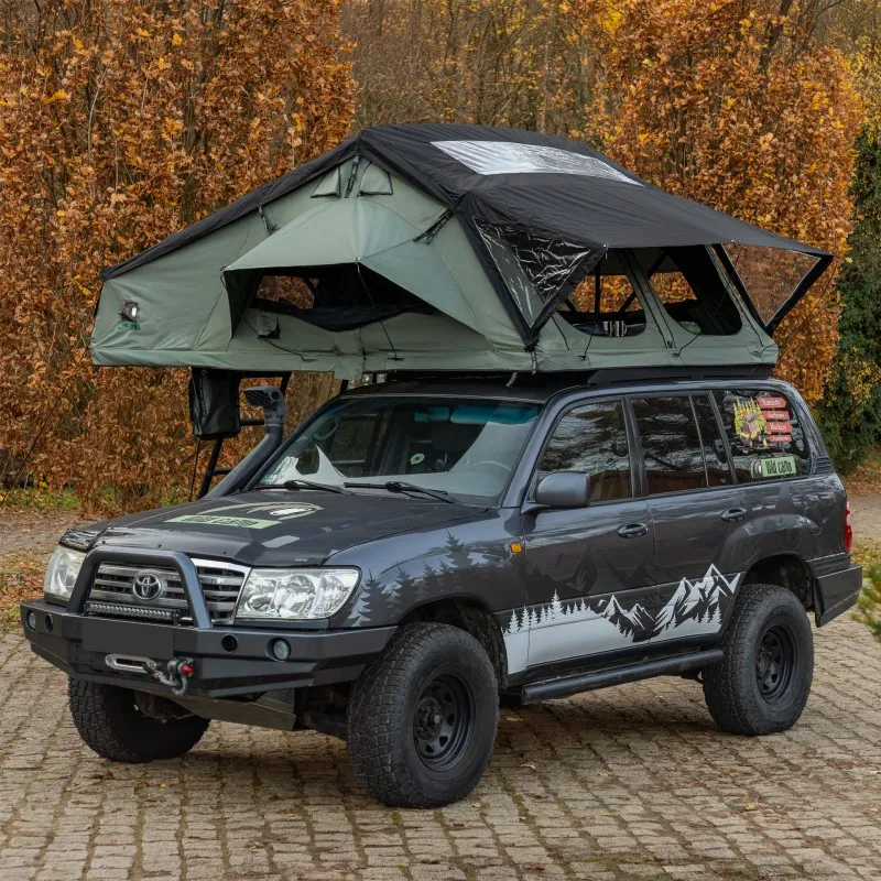 Taktelt Wild Camp Missisipi II 220 grønn │ Softshell - myk softcover - 5-6 personer – bilde 3