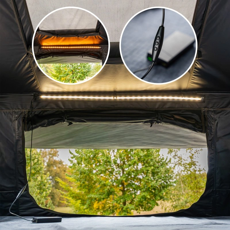 Taktelt Wild Camp Missouri 190 Slim Military DAY & NIGHT 2.0 │ Hybrid softcover - 4-5 personer – bilde 15