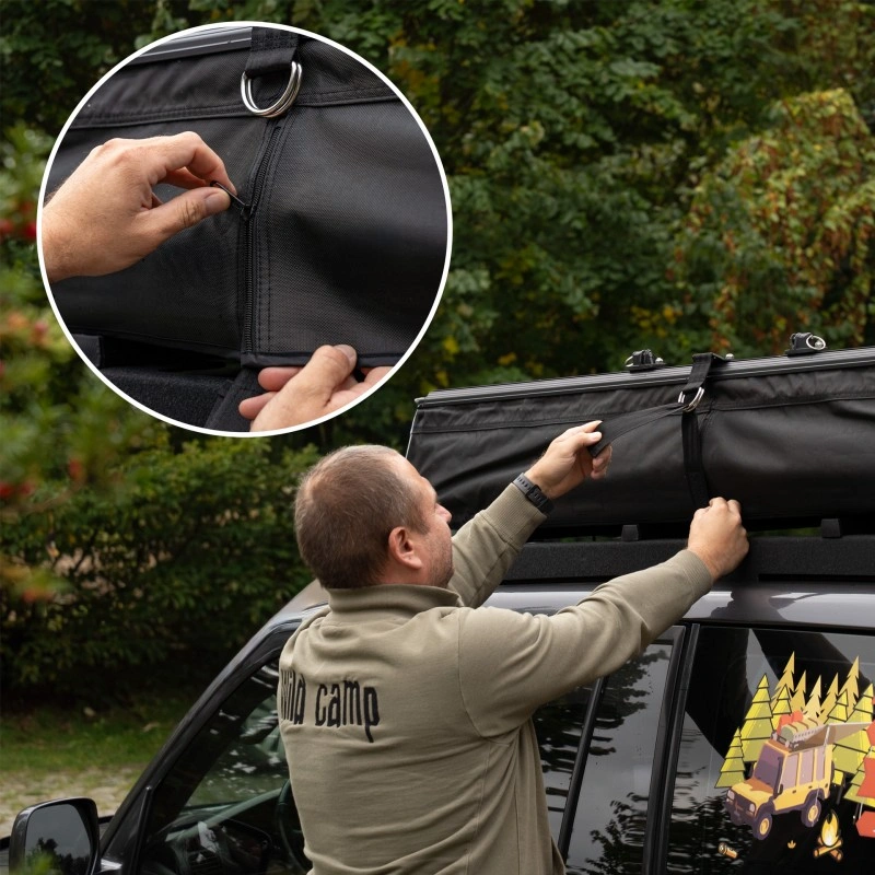 Taktelt Wild Camp Missouri 190 Slim Military DAY & NIGHT 2.0 │ Hybrid softcover - 4-5 personer – bilde 7