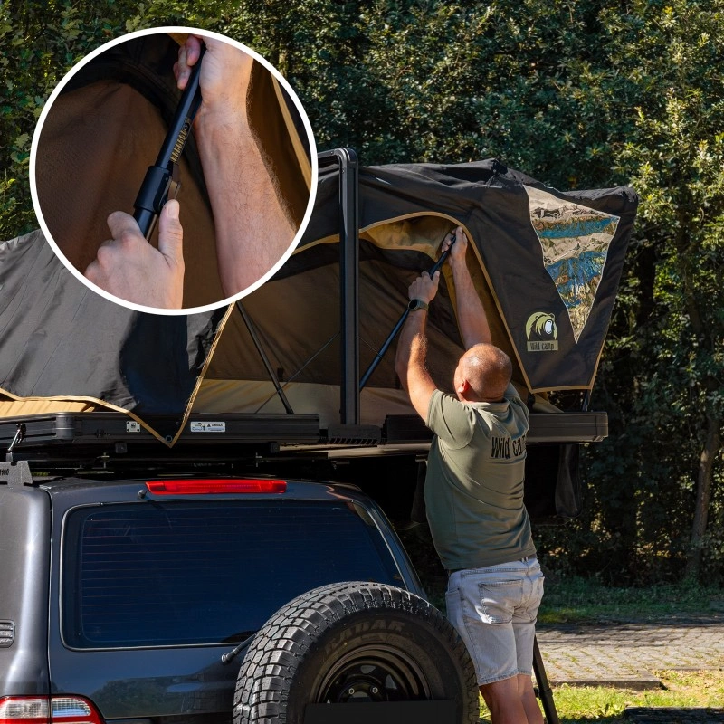 Taktelt Wild Camp Nevada 180 Military DAY & NIGHT 2.0 │ Hardshell - Hardtop - 4-5 personer – bilde 10