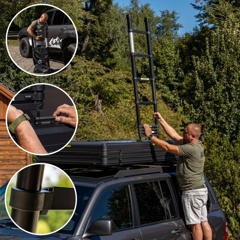 Taktelt Wild Camp Nevada 180 Military DAY & NIGHT 2.0 │ Hardshell - Hardtop - 4-5 personer – bilde 7