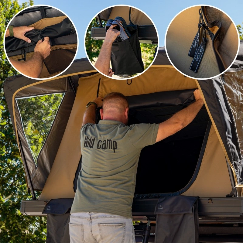 Taktelt Wild Camp Nevada 180 Military DAY & NIGHT 2.0 │ Hardshell - Hardtop - 4-5 personer – bilde 9