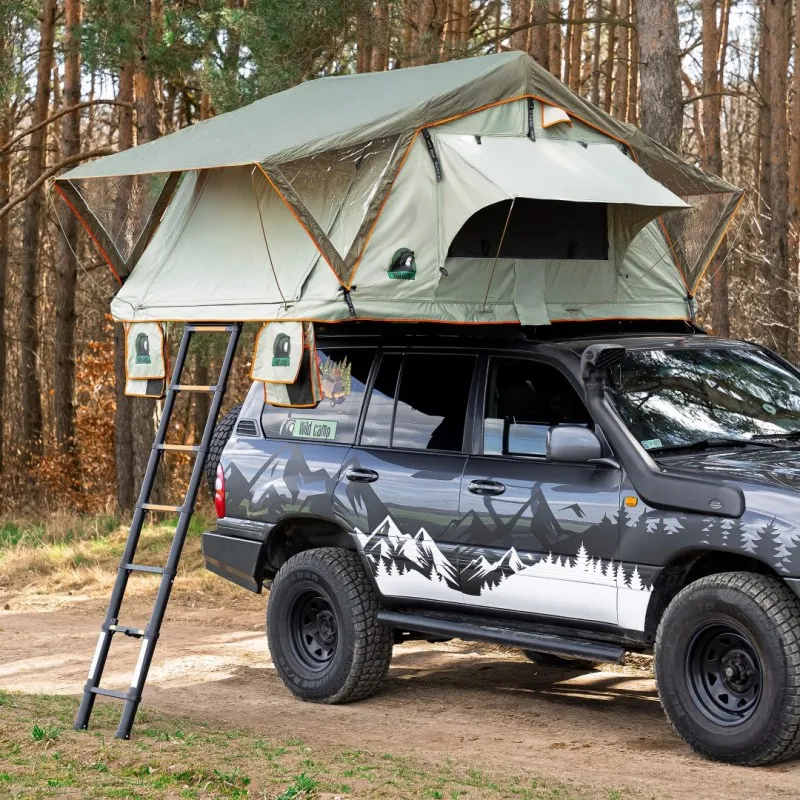 Taktelt Wild Camp Ohio 140 grønn │ Softshell - myk softcover - 2-3 personer