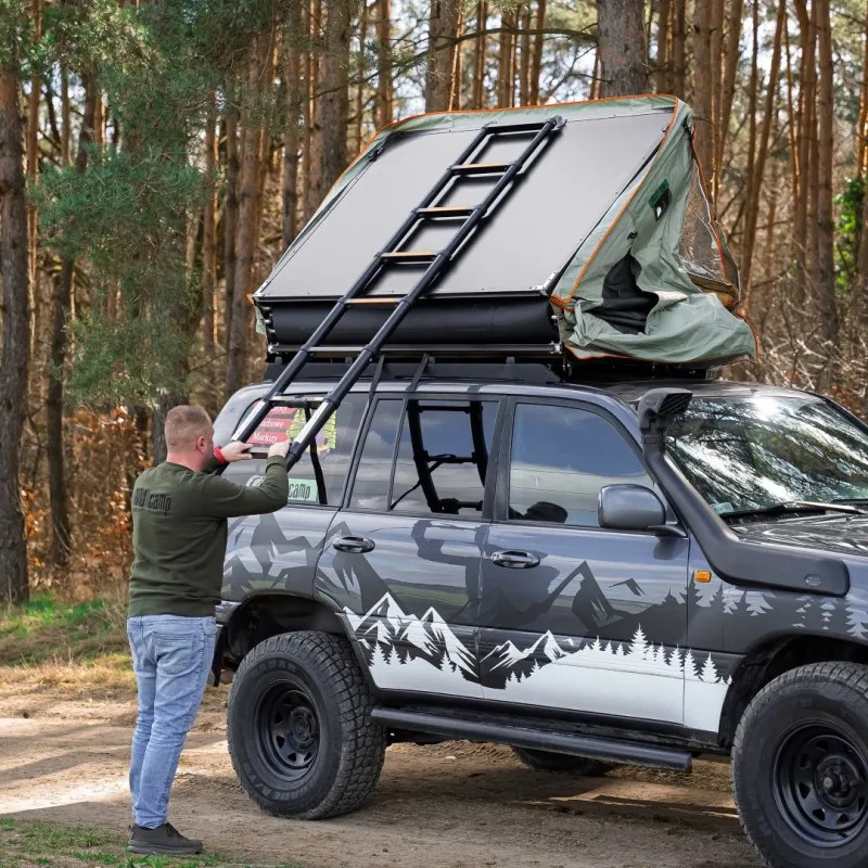 Taktelt Wild Camp Ohio 140 grønn │ Softshell - myk softcover - 2-3 personer – bilde 11