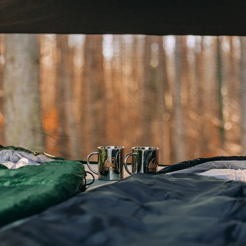 Taktelt Wild Camp Ohio 140 grønn │ Softshell - myk softcover - 2-3 personer – bilde 6
