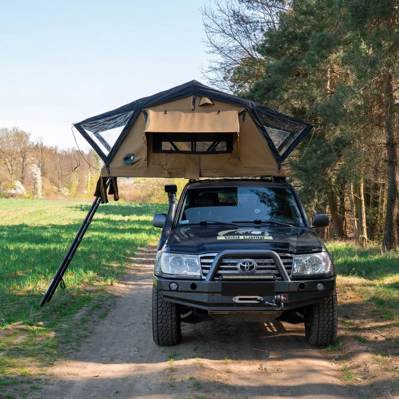 Taktelt Wild Camp Ohio 140 Military │ Softshell - myk softcover - 2-3 personer – bilde 9