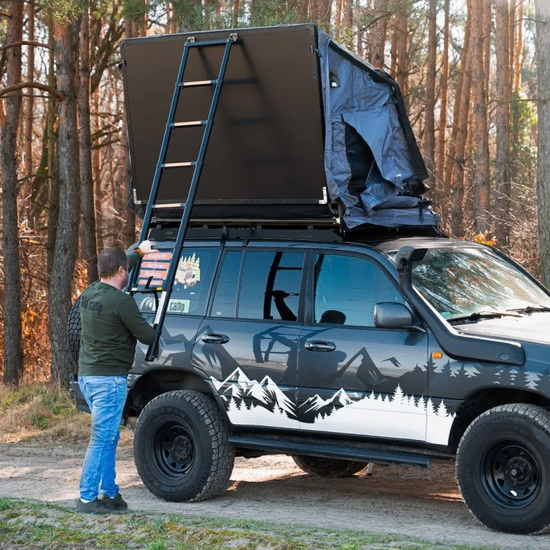 Taktelt Wild Camp Ohio 180 grå │ Softshell - myk softcover - 4-5 personer – bilde 14