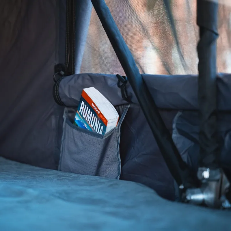 Taktelt Wild Camp Ohio 180 grå │ Softshell - myk softcover - 4-5 personer – bilde 6