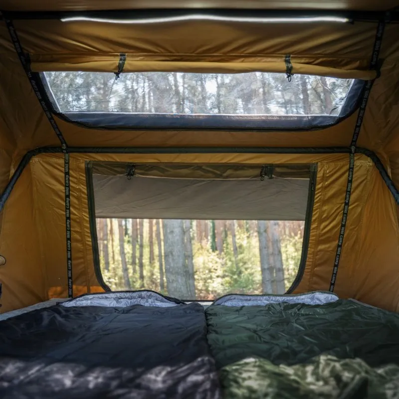 Taktelt Wild Camp Ohio 180 Military │ Softshell - myk softcover - 4-5 personer – bilde 4