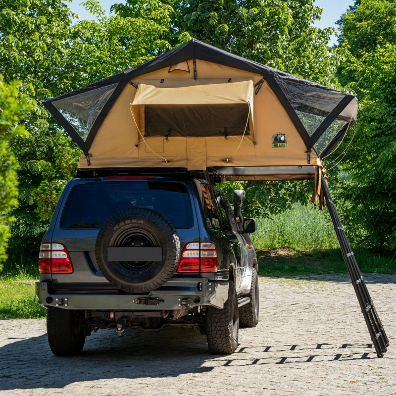 Taktelt Wild Camp Ohio 220 Military │ Softshell - myk softcover - 5-6 personer – bilde 10