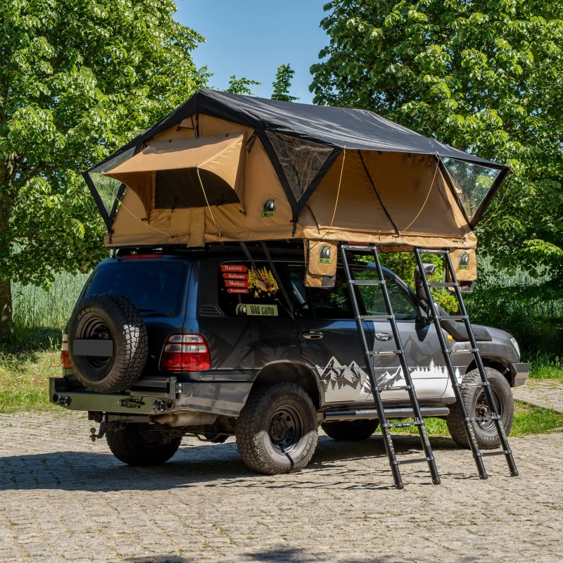 Taktelt Wild Camp Ohio 220 Military │ Softshell - myk softcover - 5-6 personer – bilde 2