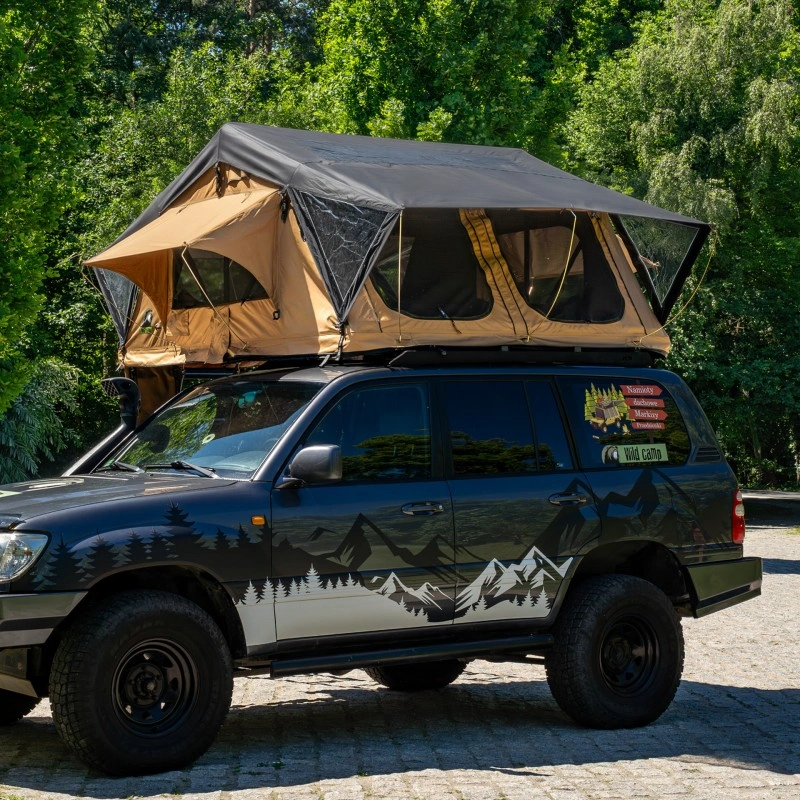 Taktelt Wild Camp Ohio 220 Military │ Softshell - myk softcover - 5-6 personer – bilde 3