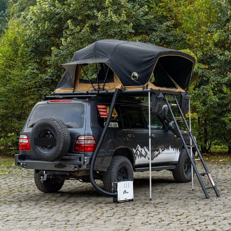 Taktelt Wild Camp Teennesse 160 Military DAY & NIGHT 2.0 │ Softshell - Myk softcover - 3-4 personer – bilde 2