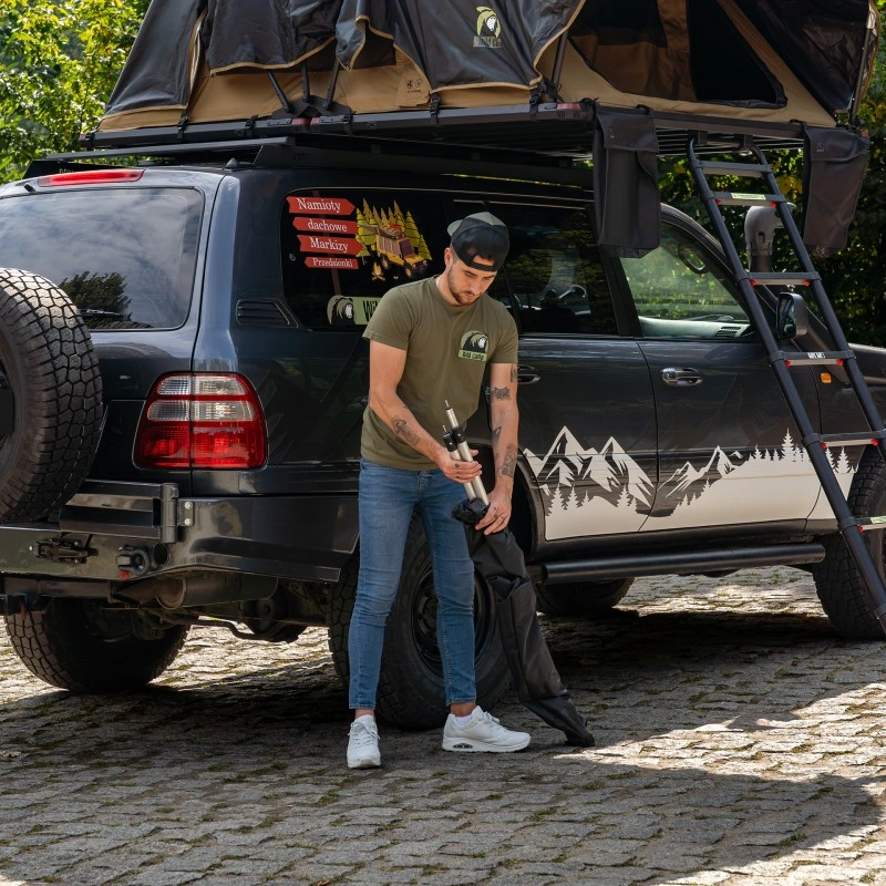 Taktelt Wild Camp Teennesse 160 Military DAY & NIGHT 2.0 │ Softshell - Myk softcover - 3-4 personer – bilde 9