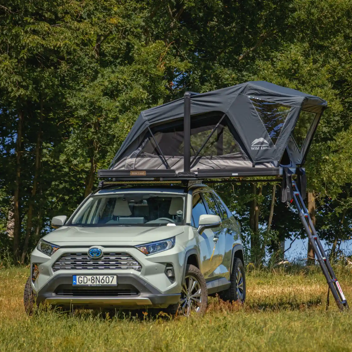 Taktelt Wild Land SE 180 │ Hard shell - Aluminium - 3-4 personer