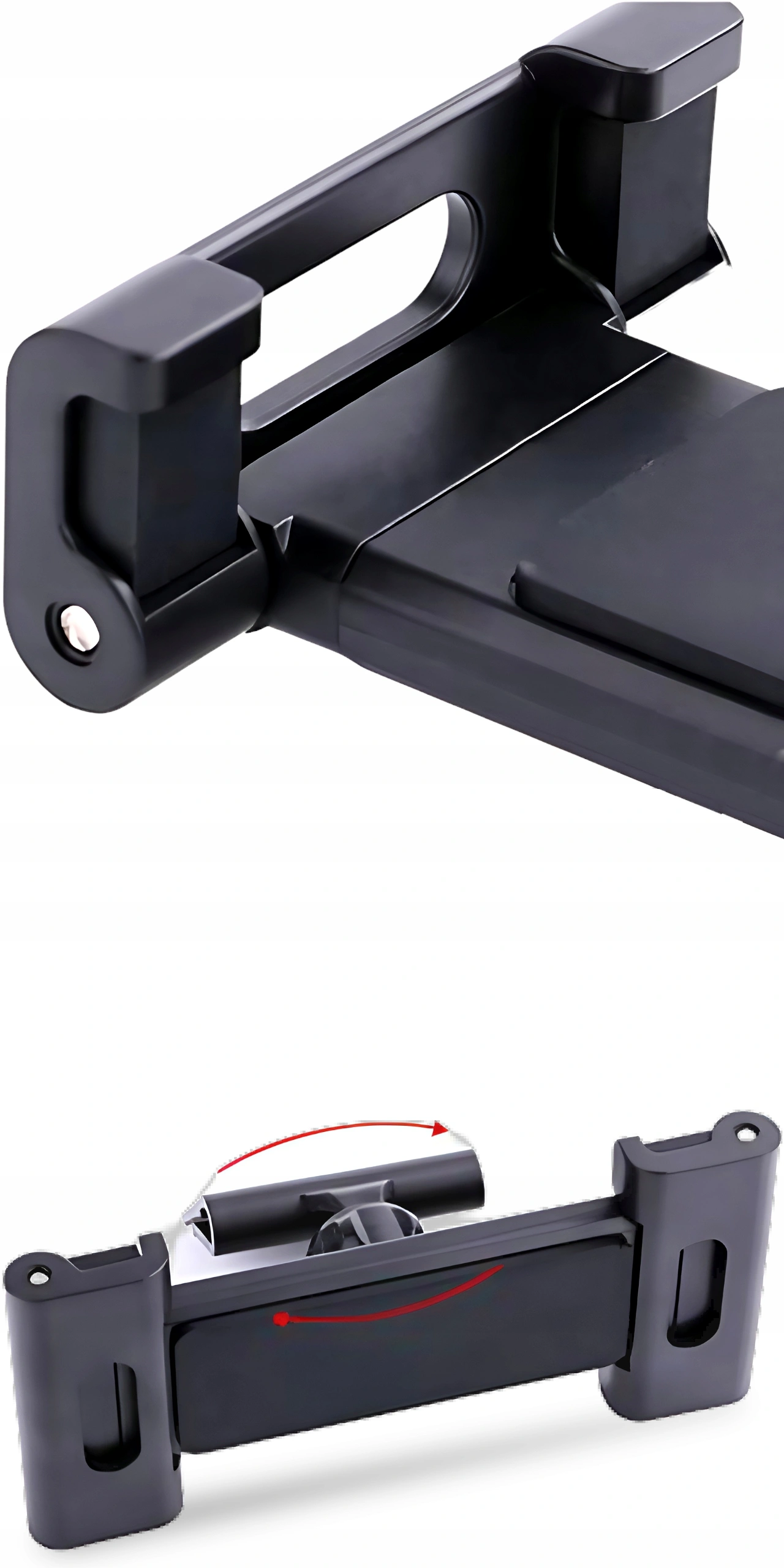 Telefon- og nettbrettholder iPad Tesla Model S 3 X Y Travel and Comfort System │ For nakkestøtte Tablet Holder Pro Image 4