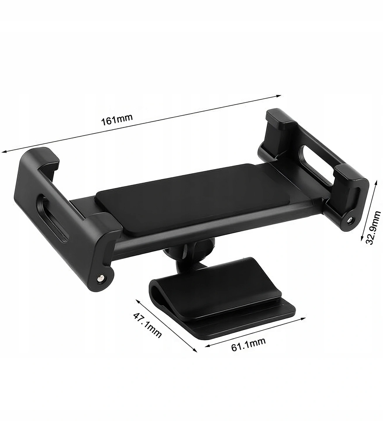 Telefon- og nettbrettholder iPad Tesla Model S 3 X Y Travel and Comfort System │ For nakkestøtte Tablet Holder Pro Image 5