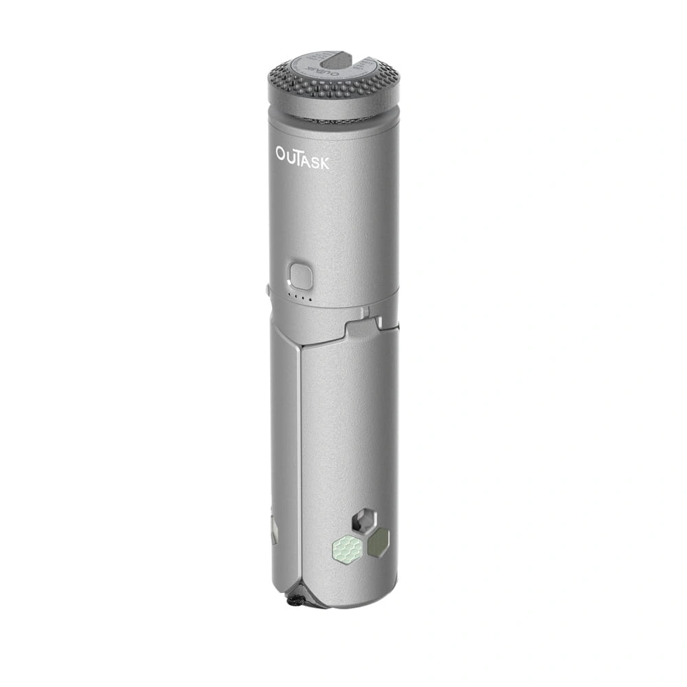 Teleskoplampe ouTask OT-TD1-GR LED │ 12000 mAh powerbank - IPX7 / IPX6 – bilde 2
