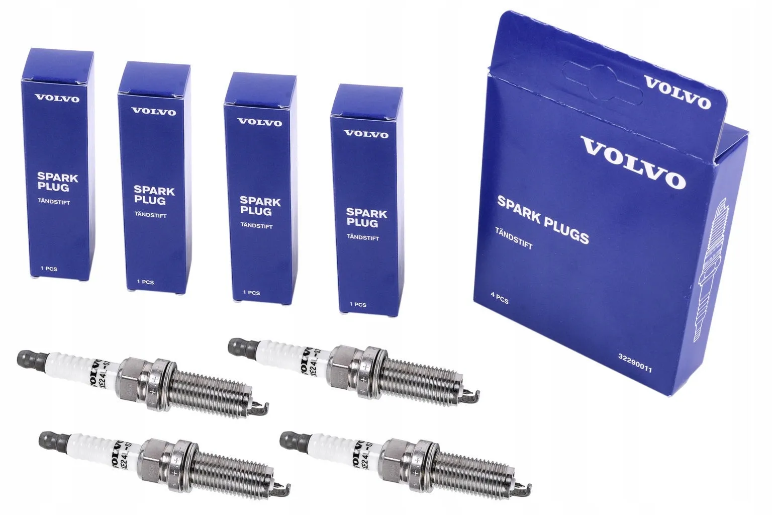 Tennplugger Volvo Genuine® S60/S80/S90/V40/V60/V70/V90/XC40/XC60/XC90 2014-> │ 1.5/2.0 4-syl (32290011)