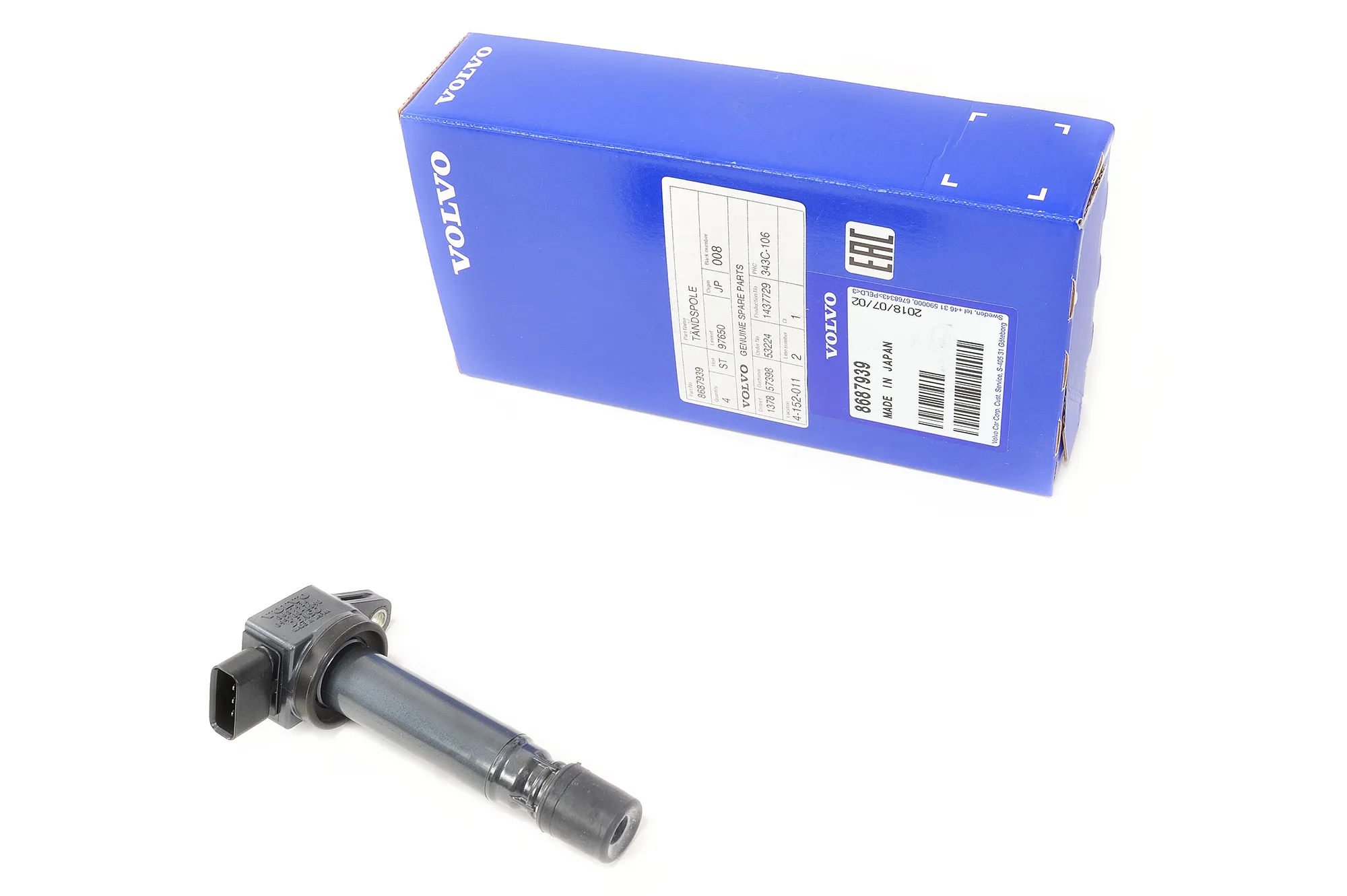 Tennspole Volvo Genuine® S80 XC90 │ 4,4 V8 bensin (B8444S) – bilde 2