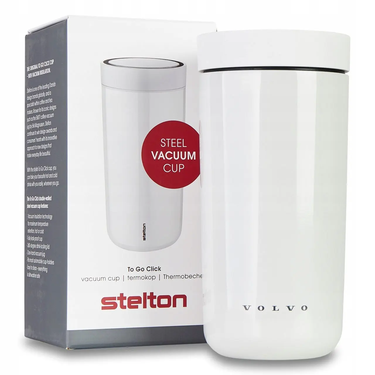 Termokopp Volvo Stelton White Edition - 400 ml Image 4