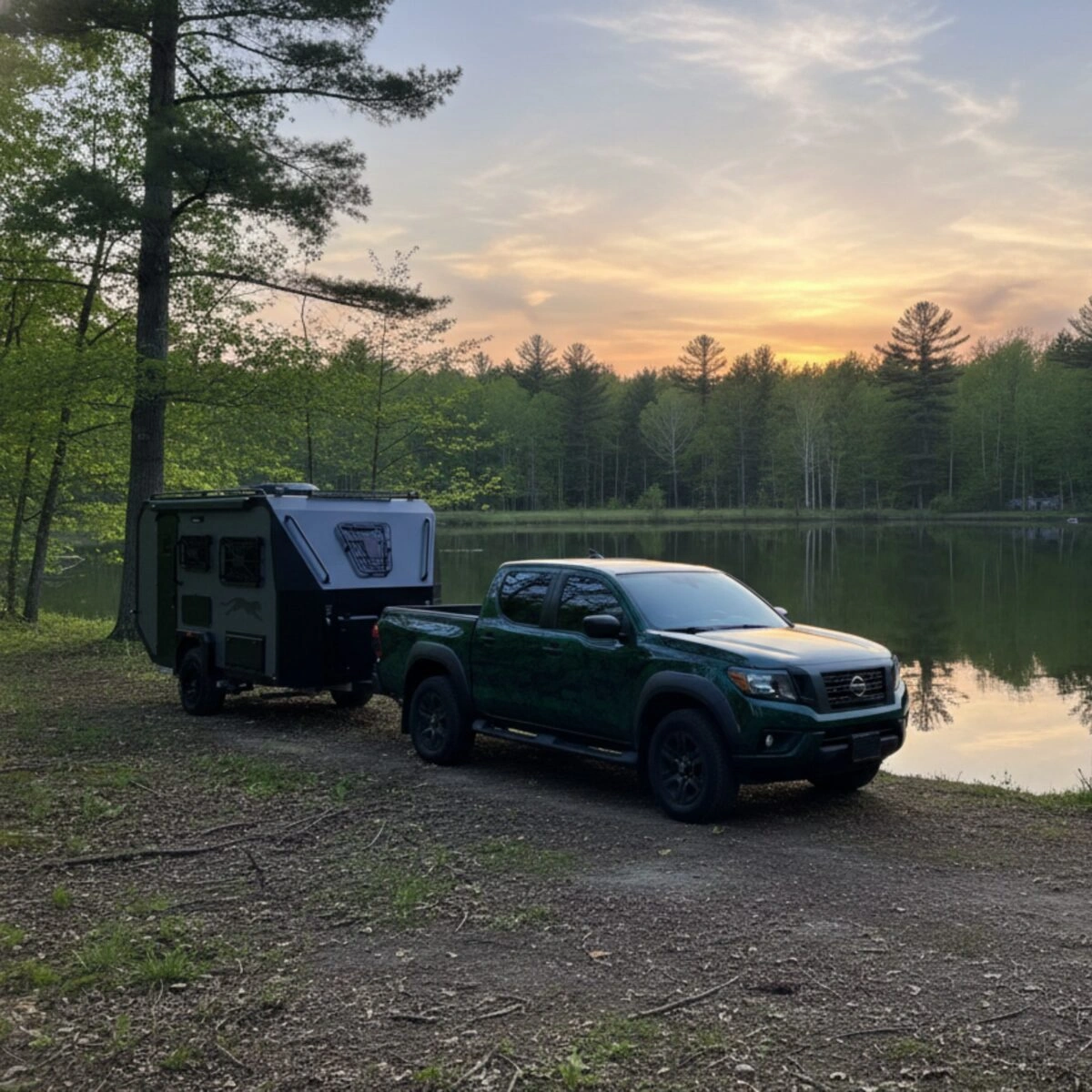 Terrengtilhenger Decamp Cross X5 │ stor offroad campinghenger med pop-up tak - 8 personer – bilde 9