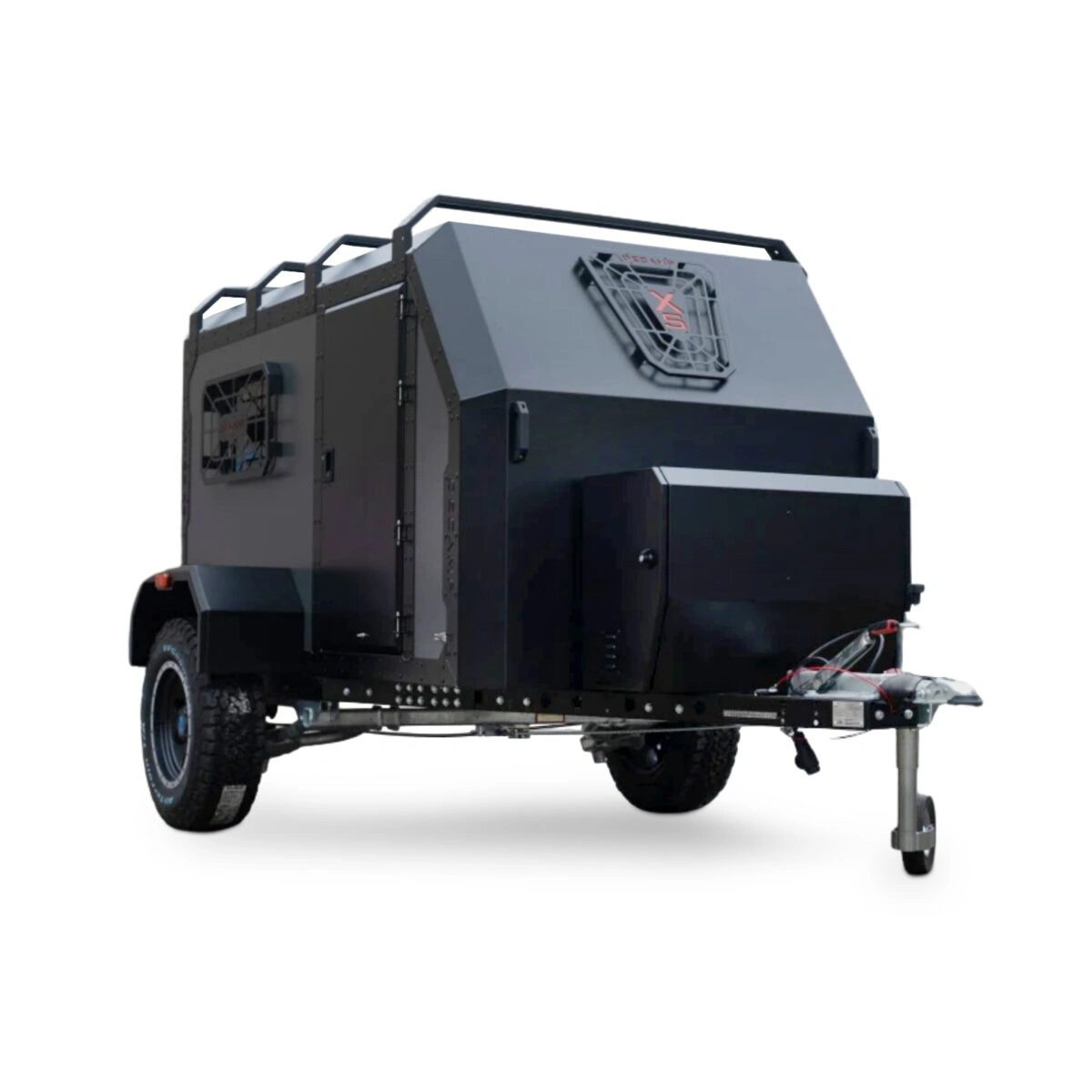 Terrengtilhenger Decamp Cross XS Cargo │ lett offroad lastetilhenger - 750 kg / 1350 kg – bilde 4