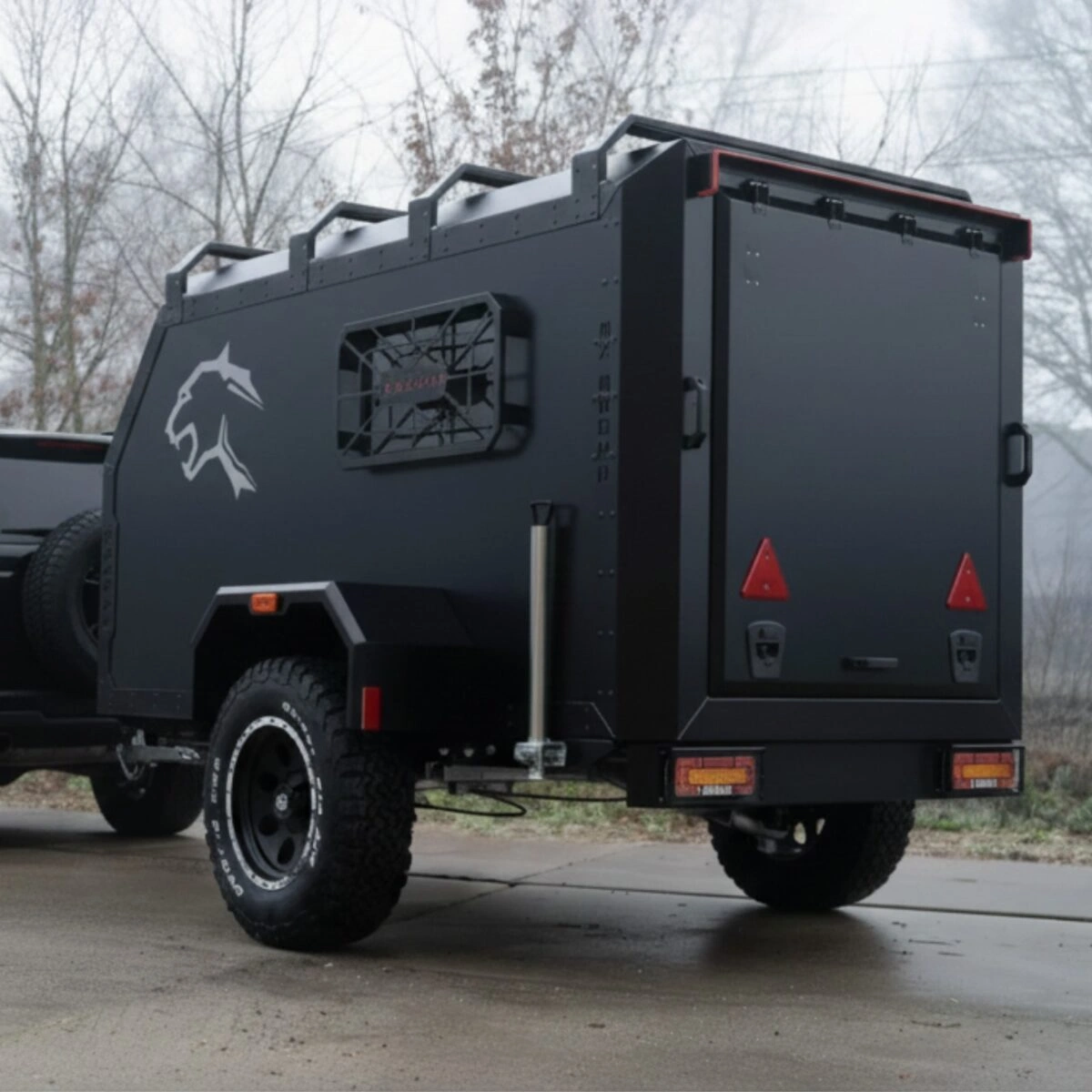 Terrengtilhenger Decamp Cross XS Cargo │ lett offroad lastetilhenger - 750 kg / 1350 kg – bilde 9
