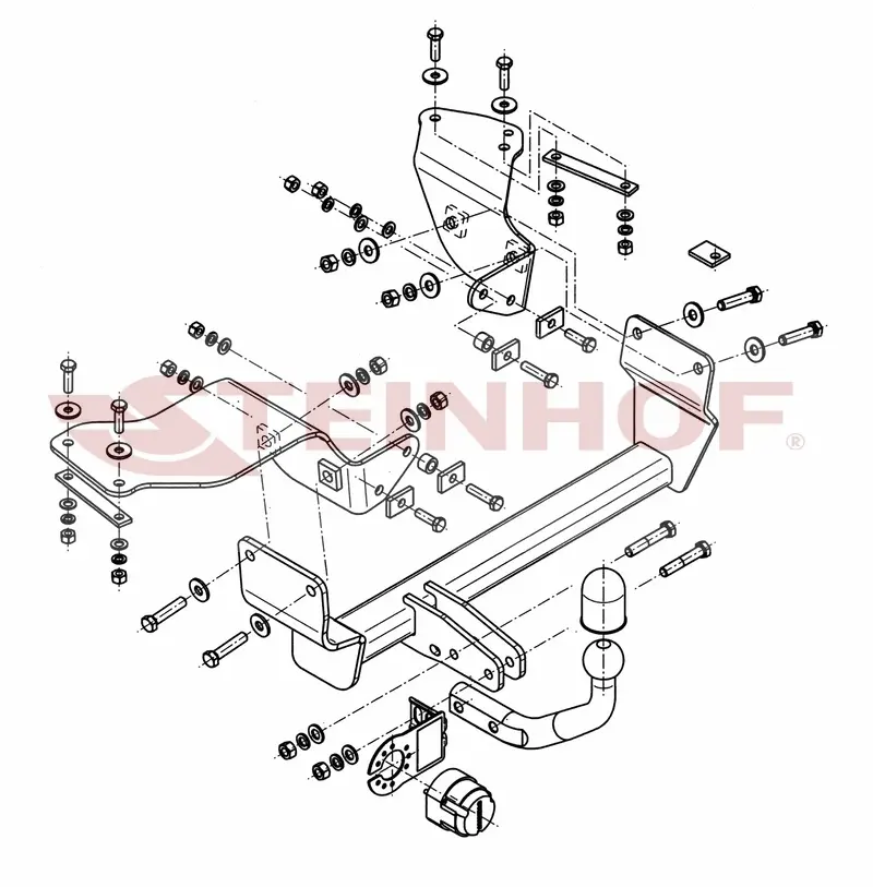Tilhengerfeste ALFA ROMEO 147 2000 - 2010