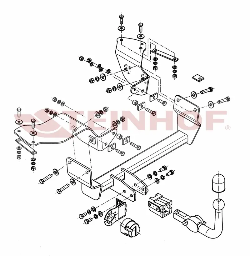 Tilhengerfeste ALFA ROMEO 147 2000 - 2010 – bilde 2