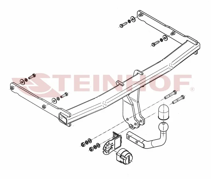 Tilhengerfeste Audi A7 Sportback 4G 2010 - 2018 – bilde 2