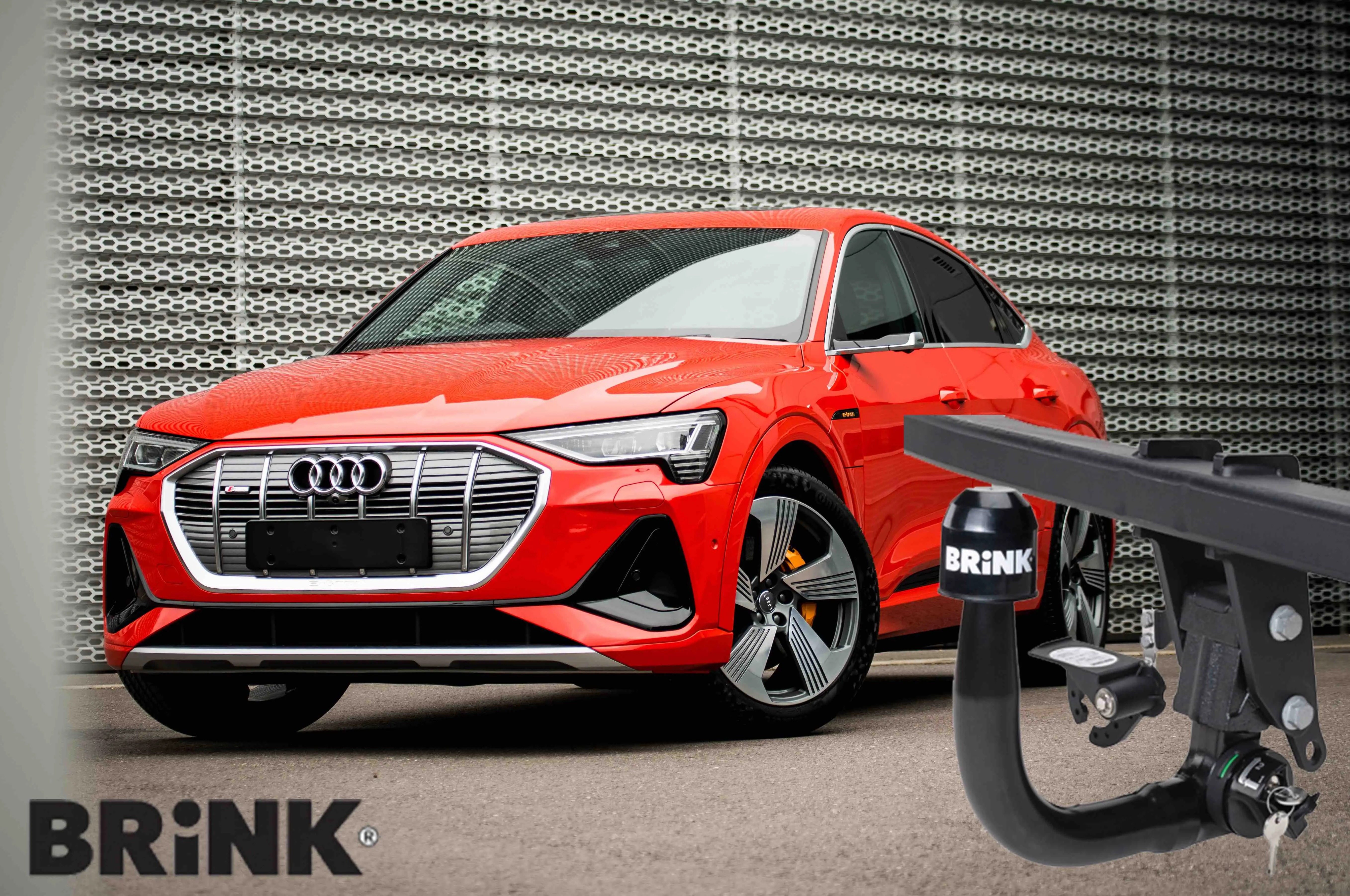 Tilhengerfeste Audi e-tron 2018 - 2023 / Q8 e-tron 2023 -> | Avtagbart krok (med elsett) Image 2