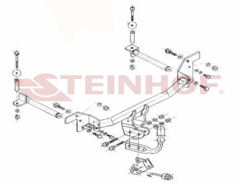 Tilhengerfeste Audi Q2 / SQ2 GA 2016 - 2025