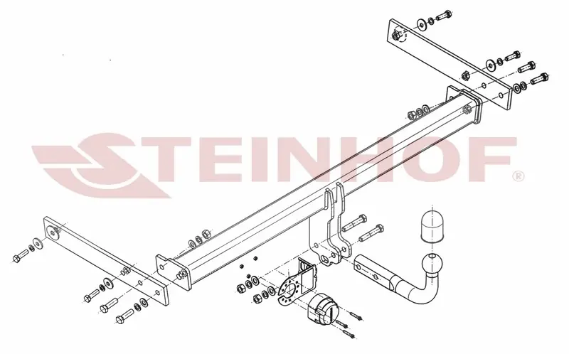 Tilhengerfeste Audi Q3 8U 2011 - 2018