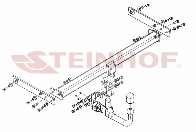 Tilhengerfeste Audi Q3 8U 2011 - 2018 – bilde 2