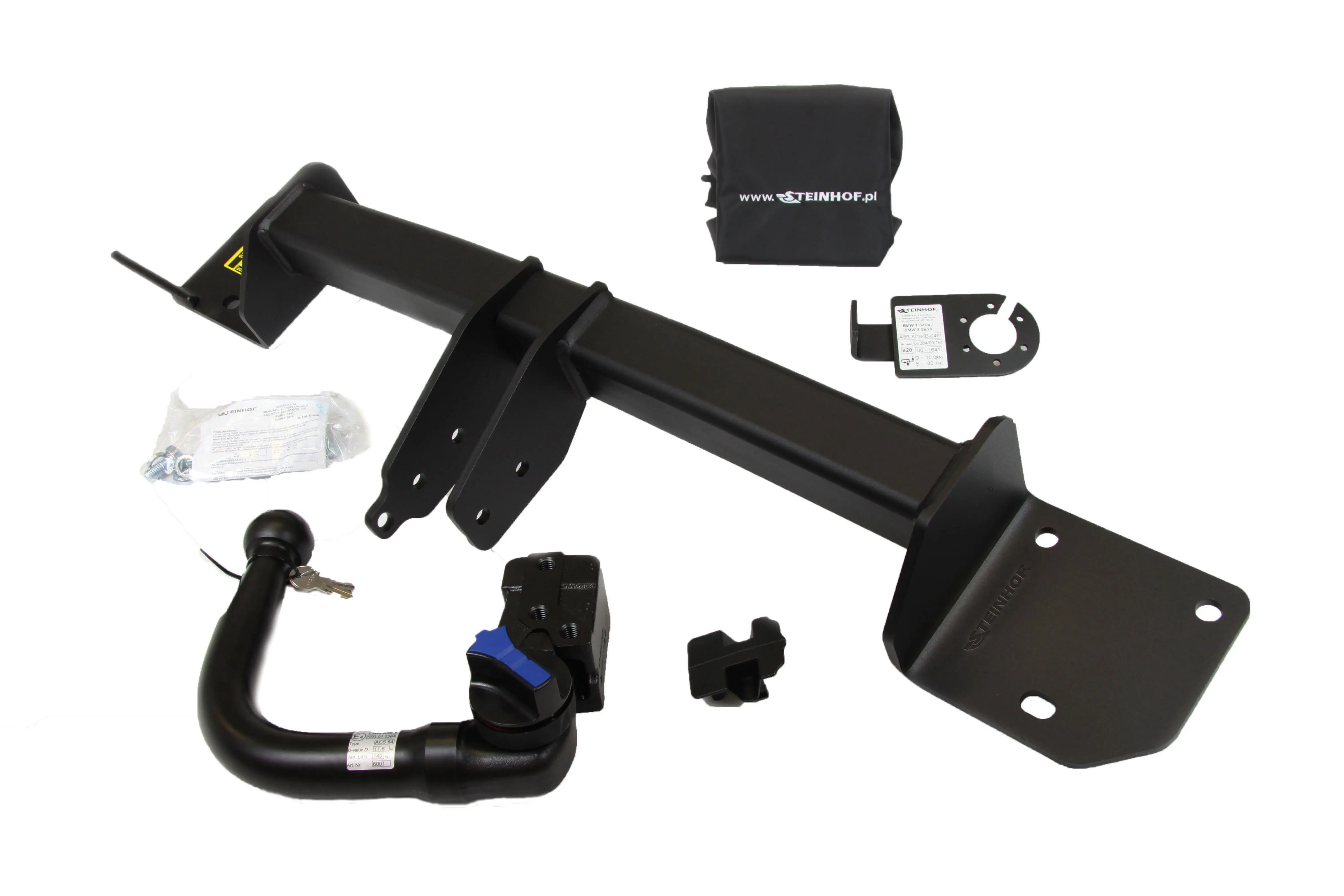 Tilhengerfeste BMW 3 (E91) Touring 2004 - 2012 / BMW 1 Serie E87 2004-2011