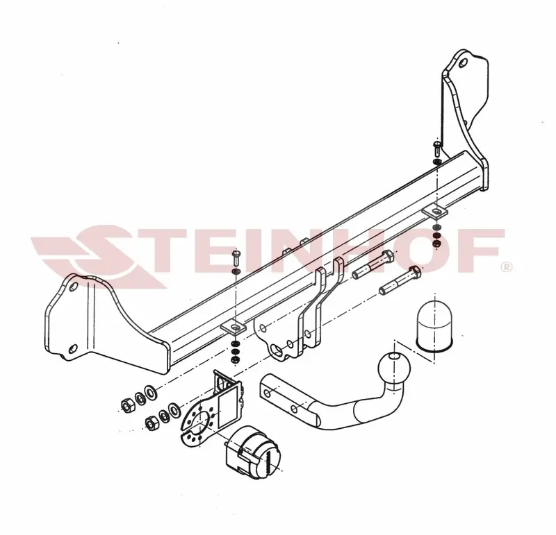 Tilhengerfeste BMW 3 (F30/F31) 2011 - 2018 – bilde 3