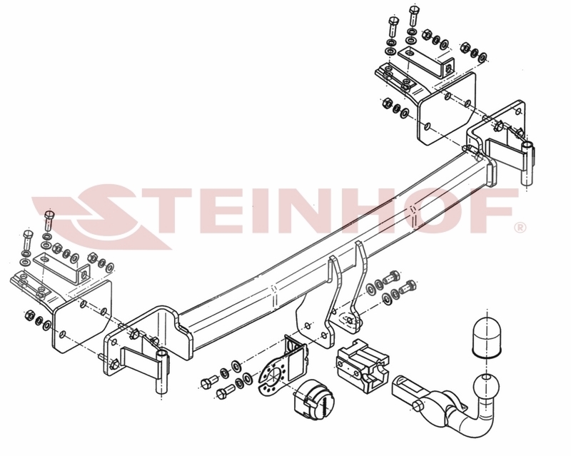 Tilhengerfeste BMW 5 Serie Stasjonsvogn (E39) 03/1997 - 06/2004 – bilde 2