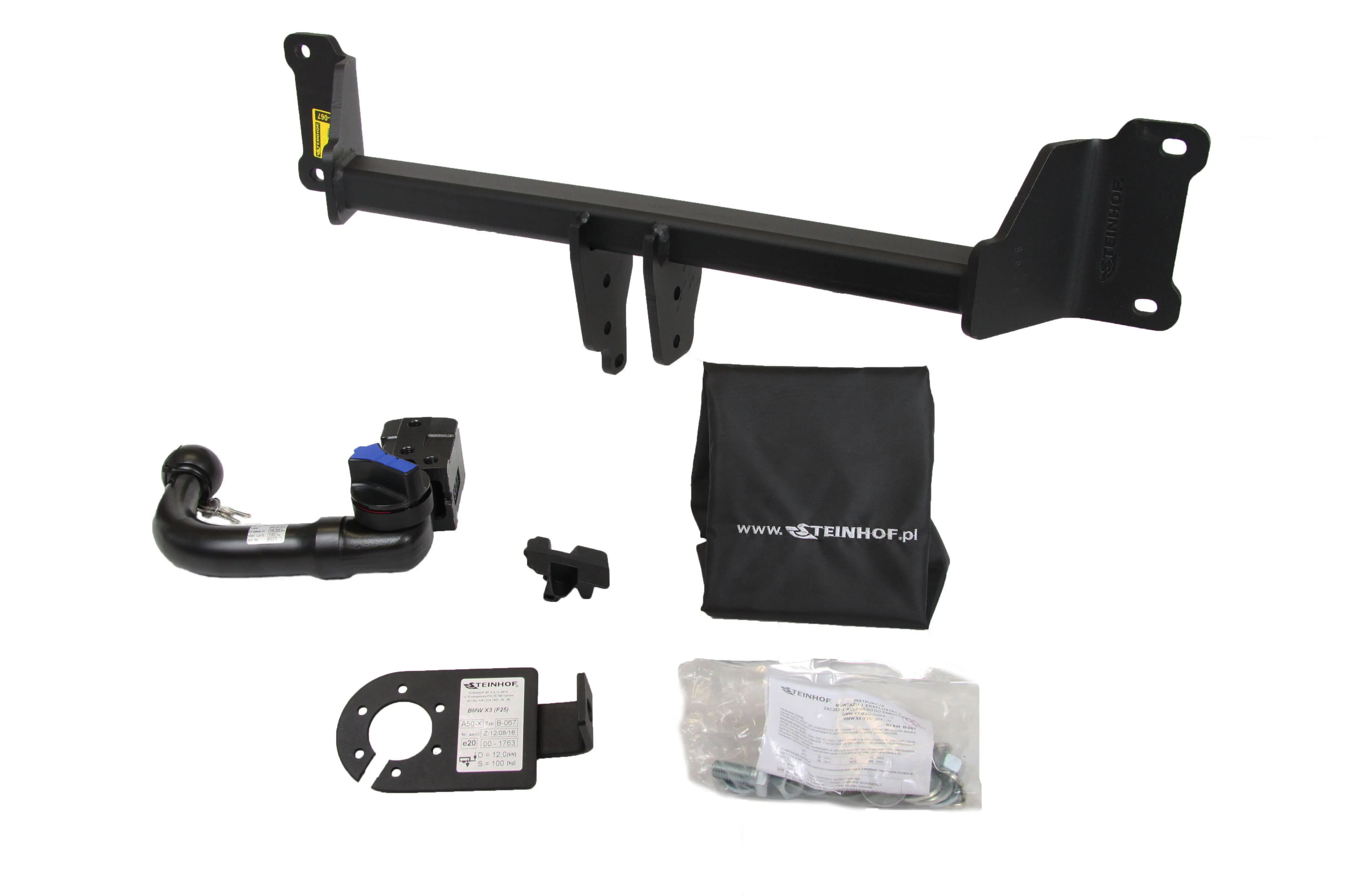 Tilhengerfeste BMW X3 (F25) 2010 - 2017 / BMW X4 (F26) 2014 - 2018