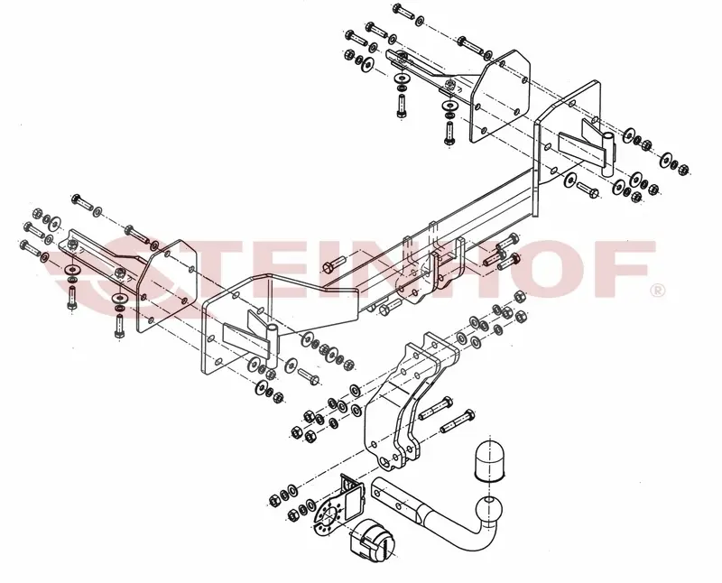 Tilhengerfeste BMW X5 (E53) 1999 - 2006 – bilde 2
