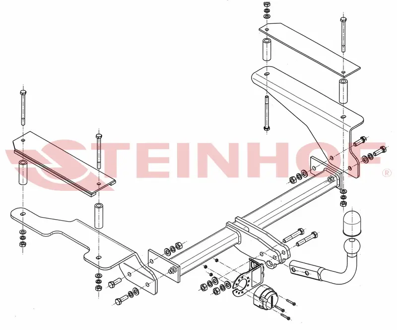 Tilhengerfeste CHEVROLET Aveo 4D 2006 - 2011 Image 1