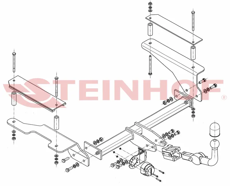 Tilhengerfeste CHEVROLET Aveo 4D 2006 - 2011