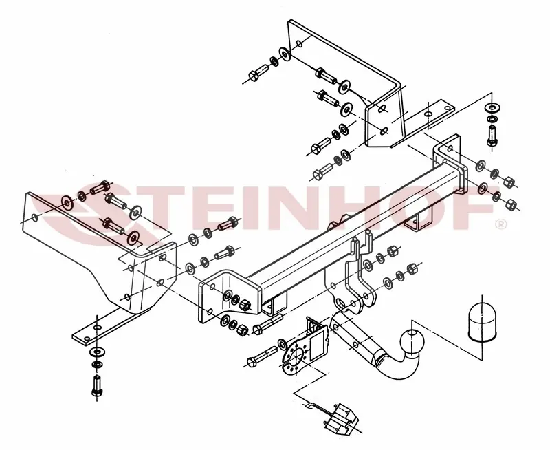 Tilhengerfeste CHEVROLET Captiva 2006 - 05/2013