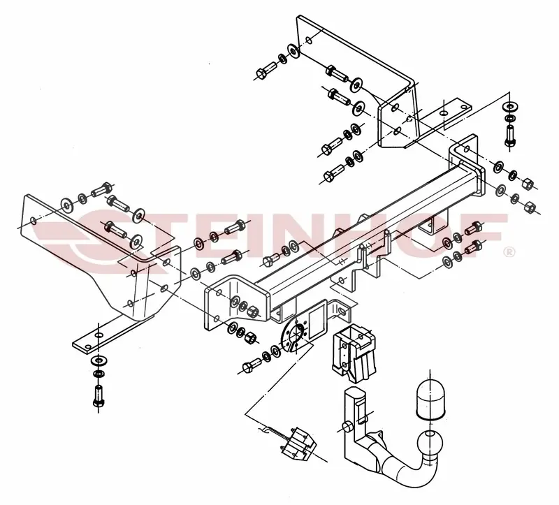 Tilhengerfeste CHEVROLET Captiva 2006 - 05/2013